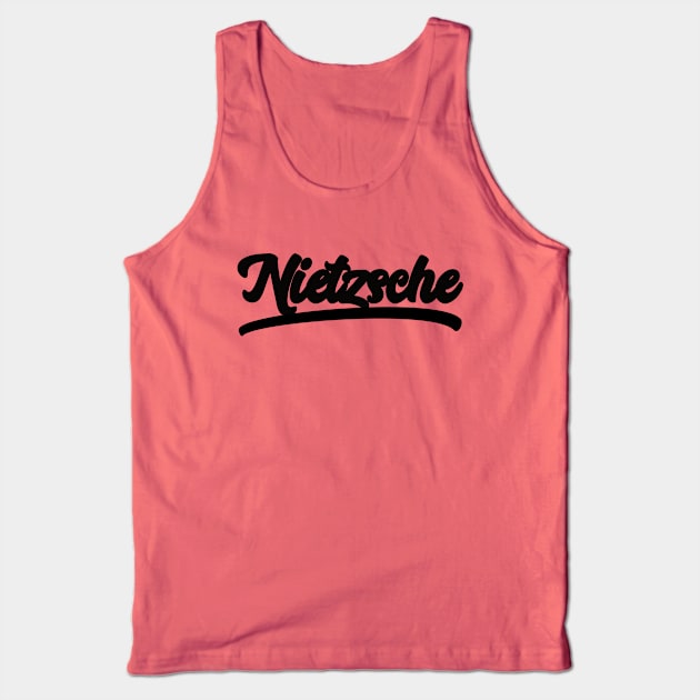 Friedrich Nietzsche Tank Top by Mumgle